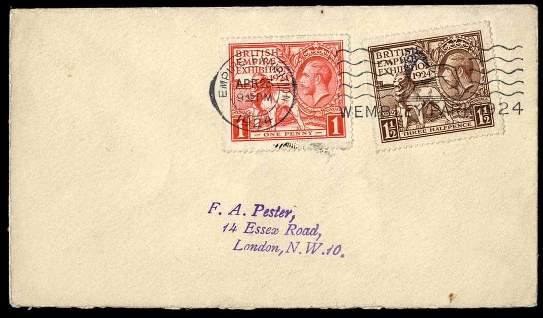 GB EMPIRE EXHIBITIONS 1924-38 WEMBLEY SCOTTISH COVERS CARDS PMKS ..EACH PRICED 