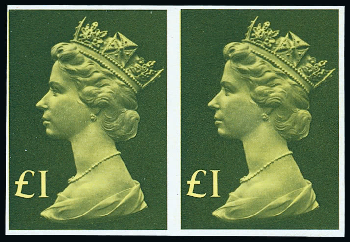 Lot 686 - Great Britain decimal machins: high values -  Grosvenor Auctions The Golden Collection of Great Britain Part One