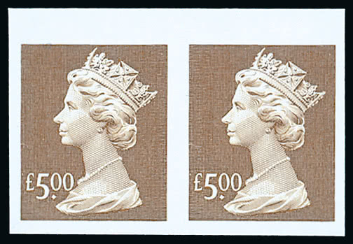 Lot 688 - Great Britain decimal machins: high values -  Grosvenor Auctions The Golden Collection of Great Britain Part One