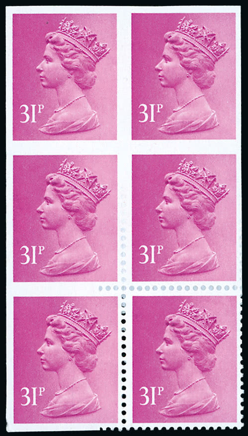Lot 668 - Great Britain decimal machins: denominated issues -  Grosvenor Auctions The Golden Collection of Great Britain Part One