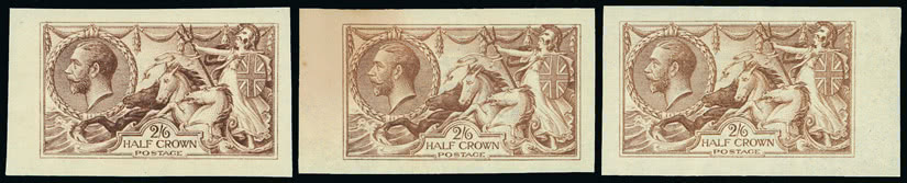 Lot 86 - Great Britain 1915-18 De La Rue -  Grosvenor Auctions The Golden Collection of Great Britain Part One
