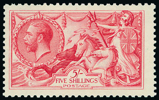 Lot 127 - Great Britain 1918 bradbury -  Grosvenor Auctions The Golden Collection of Great Britain Part One