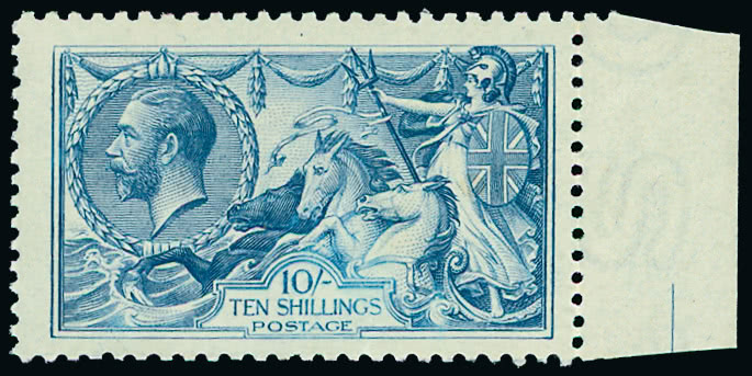 Lot 134 - Great Britain 1918 bradbury -  Grosvenor Auctions The Golden Collection of Great Britain Part One