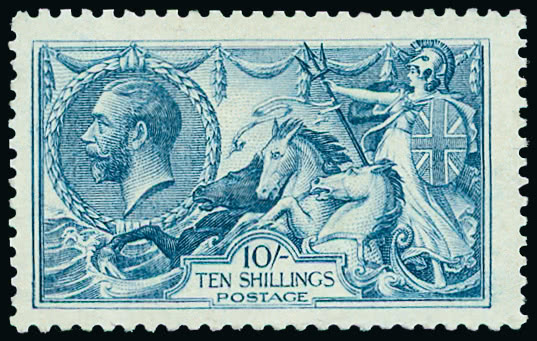 Lot 132 - Great Britain 1918 bradbury -  Grosvenor Auctions The Golden Collection of Great Britain Part One