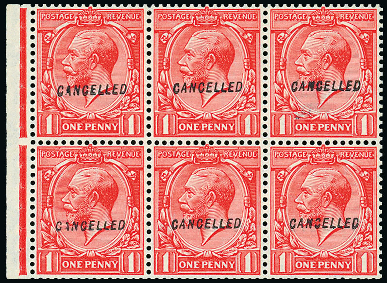Lot 159 - Great Britain 1924 - 26 watermark block cypher issue -  Grosvenor Auctions The Golden Collection of Great Britain Part One