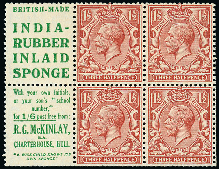 Lot 165 - Great Britain 1924 - 26 watermark block cypher issue -  Grosvenor Auctions The Golden Collection of Great Britain Part One