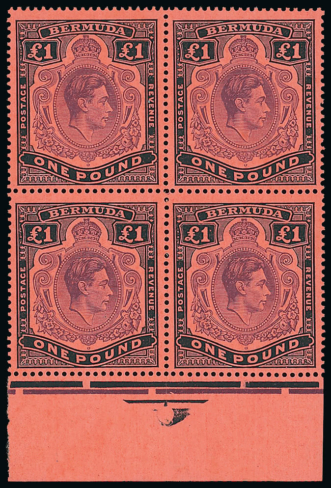 Lot 1585 - british empire and foreign countries bermuda - regular issues -  Grosvenor Auctions Auction of British Empire and Foreign Countries Postage Stamps and Postal History