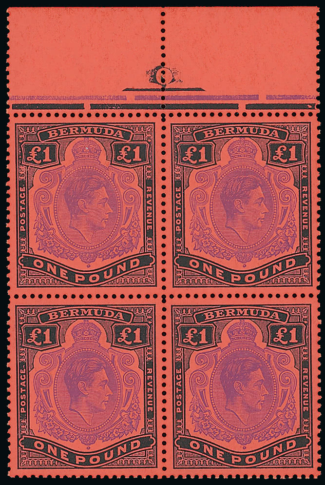 Lot 1592 - british empire and foreign countries bermuda - regular issues -  Grosvenor Auctions Auction of British Empire and Foreign Countries Postage Stamps and Postal History