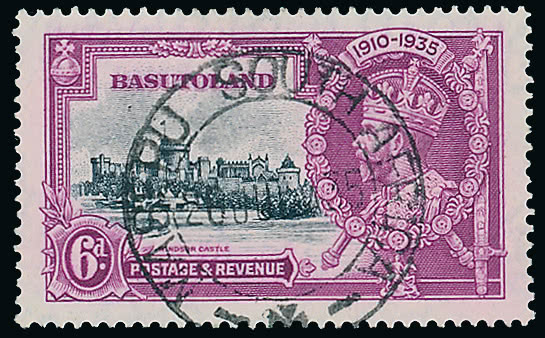 Lot 1279 - The Nick Rand Collection of 1935 Silver Jubilee Issues basutoland - regular issues -  Grosvenor Auctions Auction of British Empire and Foreign Countries Postage Stamps and Postal History