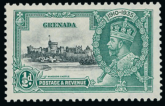 Lot 1313 - The Nick Rand Collection of 1935 Silver Jubilee Issues grenada - regular issues - Grosvenor Auctions Auction of British Empire and Foreign Countries Postage Stamps and Postal History Lot 1313 - The Nick Rand Collection of 1935 Silver Jubilee Issues grenada - regular issues - Grosvenor Auctions Auction of British Empire and Foreign Countries Postage Stamps and Postal History