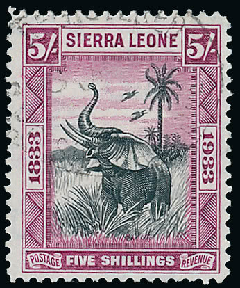 Lot 2766 - british empire and foreign countries sierra leone - regular issues - Grosvenor Auctions Auction of British Empire and Foreign Countries Postage Stamps and Postal History Lot 2766 - british empire and foreign countries sierra leone - regular issues - Grosvenor Auctions Auction of British Empire and Foreign Countries Postage Stamps and Postal History