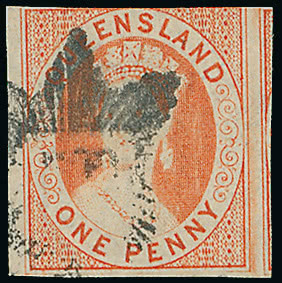 Lot 1386 - british empire and foreign countries australian states: queensland - regular issues -  Grosvenor Auctions Auction of British Empire and Foreign Countries Postage Stamps and Postal History