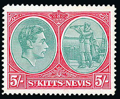 Lot 2529 - british empire and foreign countries saint kitts-nevis - regular issues - Grosvenor Auctions Auction of British Empire and Foreign Countries Postage Stamps and Postal History Lot 2529 - british empire and foreign countries saint kitts-nevis - regular issues - Grosvenor Auctions Auction of British Empire and Foreign Countries Postage Stamps and Postal History