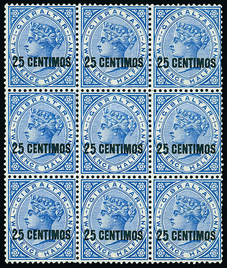 Lot 2017 - british empire and foreign countries gibraltar - regular issues - Grosvenor Auctions Auction of British Empire and Foreign Countries Postage Stamps and Postal History Lot 2017 - british empire and foreign countries gibraltar - regular issues - Grosvenor Auctions Auction of British Empire and Foreign Countries Postage Stamps and Postal History