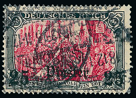 Lot 1988 - british empire and foreign countries german post offices in turkish empire - regular issues - Grosvenor Auctions Auction of British Empire and Foreign Countries Postage Stamps and Postal History Lot 1988 - british empire and foreign countries german post offices in turkish empire - regular issues - Grosvenor Auctions Auction of British Empire and Foreign Countries Postage Stamps and Postal History