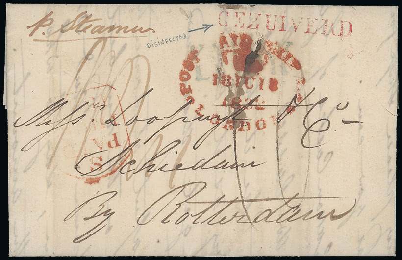 Lot 2349 - british empire and foreign countries Netherlands - Postal History -  Grosvenor Auctions Auction of British Empire and Foreign Countries Postage Stamps and Postal History