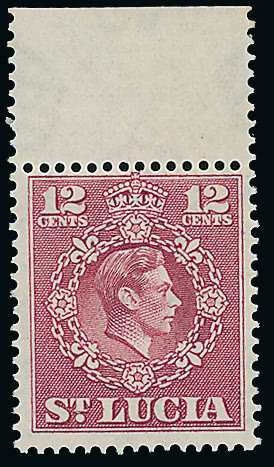 Lot 2669 - british empire and foreign countries Saint Lucia: The Trevol collection - Regular Issues -  Grosvenor Auctions Auction of British Empire and Foreign Countries Postage Stamps and Postal History
