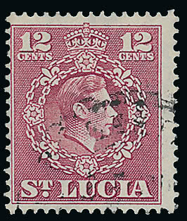 Lot 2671 - british empire and foreign countries Saint Lucia: The Trevol collection - Regular Issues -  Grosvenor Auctions Auction of British Empire and Foreign Countries Postage Stamps and Postal History