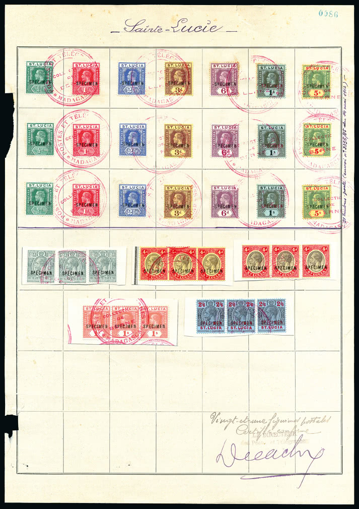 Lot 2647 - british empire and foreign countries Saint Lucia: The Trevol collection - Regular Issues - Grosvenor Auctions Auction of British Empire and Foreign Countries Postage Stamps and Postal History Lot 2647 - british empire and foreign countries Saint Lucia: The Trevol collection - Regular Issues - Grosvenor Auctions Auction of British Empire and Foreign Countries Postage Stamps and Postal History