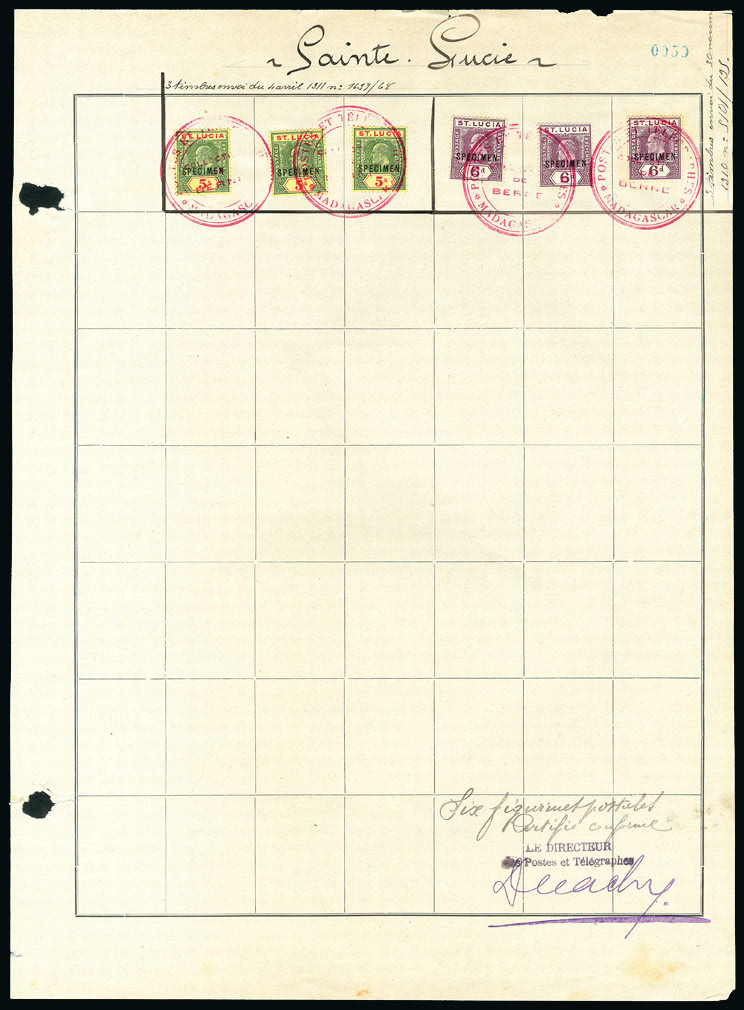 Lot 2648 - british empire and foreign countries Saint Lucia: The Trevol collection - Regular Issues - Grosvenor Auctions Auction of British Empire and Foreign Countries Postage Stamps and Postal History Lot 2648 - british empire and foreign countries Saint Lucia: The Trevol collection - Regular Issues - Grosvenor Auctions Auction of British Empire and Foreign Countries Postage Stamps and Postal History