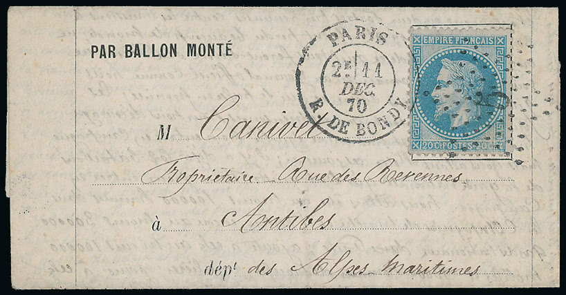 Lot 1895 - british empire and foreign countries france - postal history -  Grosvenor Auctions Auction of British Empire and Foreign Countries Postage Stamps and Postal History