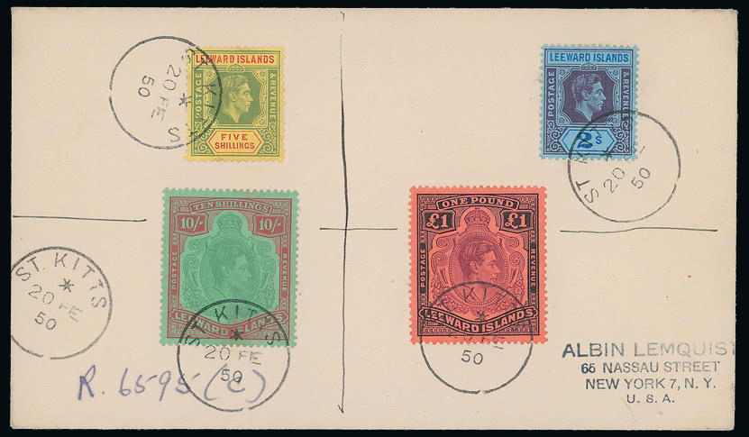 Lot 2209 - british empire and foreign countries leeward islands - regular issues - Grosvenor Auctions Auction of British Empire and Foreign Countries Postage Stamps and Postal History Lot 2209 - british empire and foreign countries leeward islands - regular issues - Grosvenor Auctions Auction of British Empire and Foreign Countries Postage Stamps and Postal History