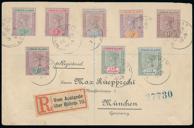 Lot 2199 - british empire and foreign countries leeward islands - regular issues - Grosvenor Auctions Auction of British Empire and Foreign Countries Postage Stamps and Postal History Lot 2199 - british empire and foreign countries leeward islands - regular issues - Grosvenor Auctions Auction of British Empire and Foreign Countries Postage Stamps and Postal History