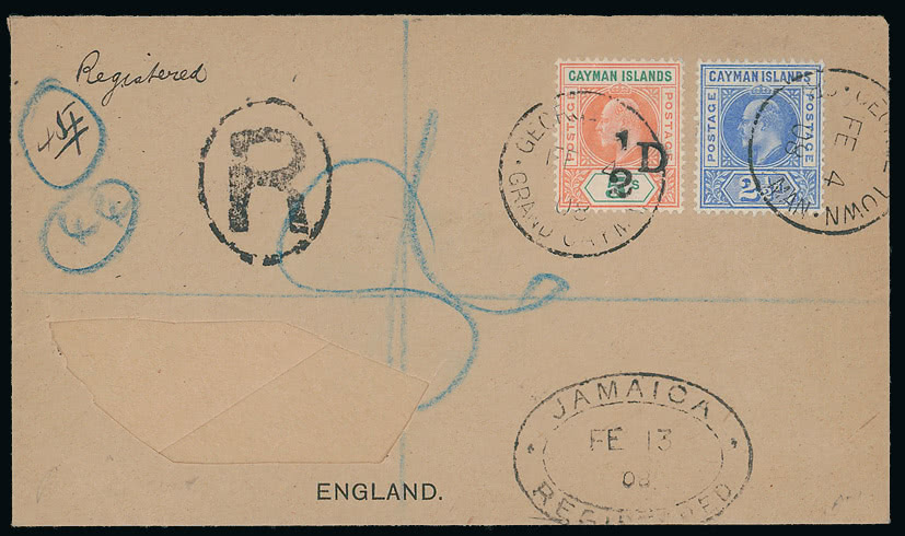 Lot 1677 - british empire and foreign countries cayman islands - regular issues - Grosvenor Auctions Auction of British Empire and Foreign Countries Postage Stamps and Postal History Lot 1677 - british empire and foreign countries cayman islands - regular issues - Grosvenor Auctions Auction of British Empire and Foreign Countries Postage Stamps and Postal History
