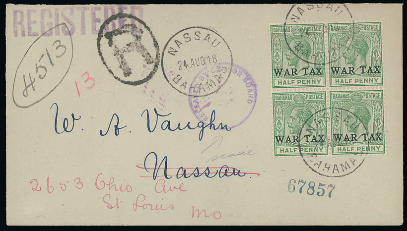 Lot 1462 - british empire and foreign countries bahamas - regular issues - Grosvenor Auctions Auction of British Empire and Foreign Countries Postage Stamps and Postal History Lot 1462 - british empire and foreign countries bahamas - regular issues - Grosvenor Auctions Auction of British Empire and Foreign Countries Postage Stamps and Postal History