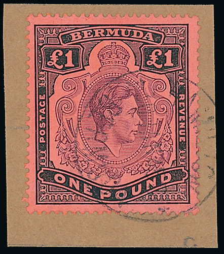 Lot 1583 - british empire and foreign countries bermuda - regular issues -  Grosvenor Auctions Auction of British Empire and Foreign Countries Postage Stamps and Postal History