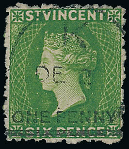 Lot 2708 - british empire and foreign countries saint vincent - regular issues - Grosvenor Auctions Auction of British Empire and Foreign Countries Postage Stamps and Postal History Lot 2708 - british empire and foreign countries saint vincent - regular issues - Grosvenor Auctions Auction of British Empire and Foreign Countries Postage Stamps and Postal History