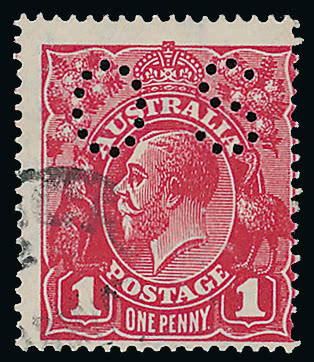 Lot 1442 - british empire and foreign countries australia - officials -  Grosvenor Auctions Auction of British Empire and Foreign Countries Postage Stamps and Postal History