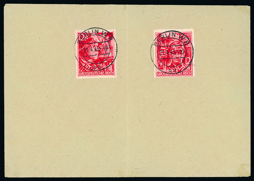 Lot 1959 - british empire and foreign countries germany - regular issues -  Grosvenor Auctions Auction of British Empire and Foreign Countries Postage Stamps and Postal History