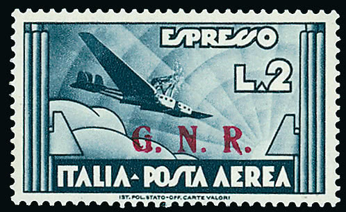 Lot 2159 - british empire and foreign countries Italy: Italian Social Republic - Regular Issues - Grosvenor Auctions Auction of British Empire and Foreign Countries Postage Stamps and Postal History Lot 2159 - british empire and foreign countries Italy: Italian Social Republic - Regular Issues - Grosvenor Auctions Auction of British Empire and Foreign Countries Postage Stamps and Postal History