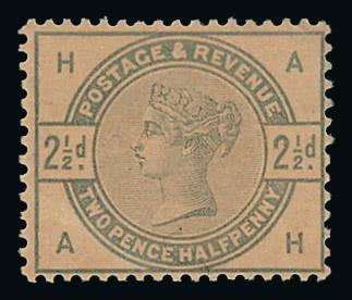 Lot 641 - Great Britain 1883 - 84 'Lilac and Green' Issue -  Grosvenor Auctions The Dr. Conrad Graham Collection