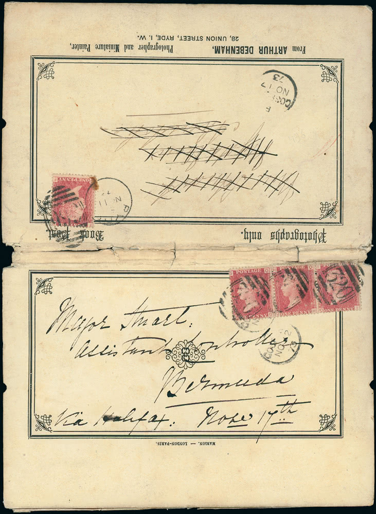 Lot 1614 - Great Britain plate number issues - 1864 - 79 one penny - Grosvenor Auctions Auction of Great Britain Postage Stamps and Postal History Lot 1614 - Great Britain plate number issues - 1864 - 79 one penny - Grosvenor Auctions Auction of Great Britain Postage Stamps and Postal History