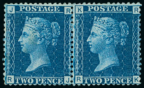 Lot 1619 - Great Britain 1858 – 76 two pence - Grosvenor Auctions Auction of Great Britain Postage Stamps and Postal History Lot 1619 - Great Britain 1858 – 76 two pence - Grosvenor Auctions Auction of Great Britain Postage Stamps and Postal History