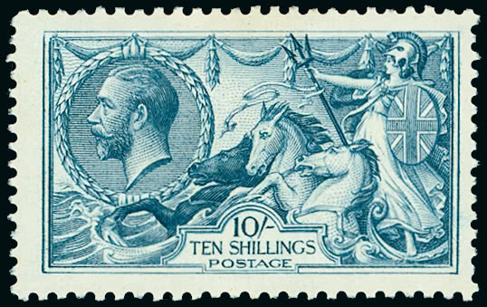 Lot 1869 - Great Britain 1918 bradbury -  Grosvenor Auctions Auction of Great Britain Postage Stamps and Postal History