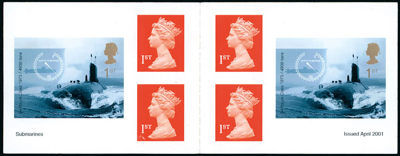 Lot 2252 - Great Britain decimal machins: self-adhesive booklets -  Grosvenor Auctions Auction of Great Britain Postage Stamps and Postal History