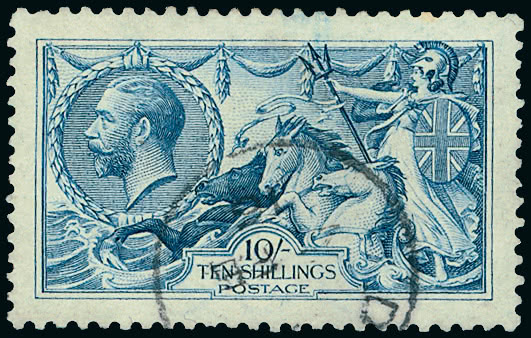 Lot 1863 - Great Britain 1915–18 de la rue -  Grosvenor Auctions Auction of Great Britain Postage Stamps and Postal History