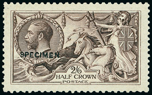 Lot 1819 - Great Britain 1913 waterlow -  Grosvenor Auctions Auction of Great Britain Postage Stamps and Postal History