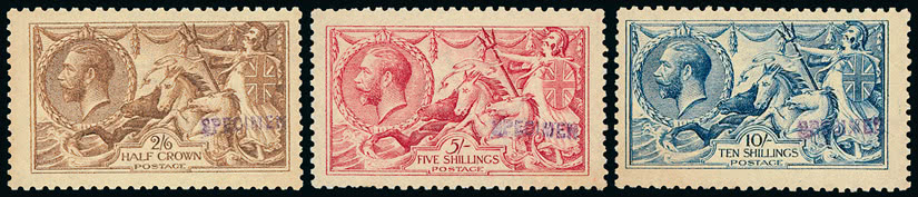 Lot 1843 - Great Britain 1915–18 de la rue - Grosvenor Auctions Auction of Great Britain Postage Stamps and Postal History Lot 1843 - Great Britain 1915–18 de la rue - Grosvenor Auctions Auction of Great Britain Postage Stamps and Postal History