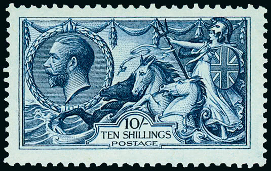 Lot 1824 - Great Britain 1913 waterlow -  Grosvenor Auctions Auction of Great Britain Postage Stamps and Postal History