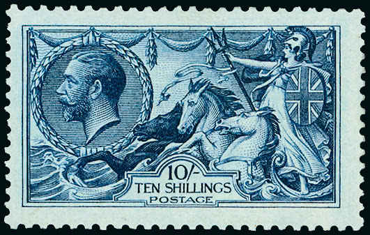 Lot 1825 - Great Britain 1913 waterlow -  Grosvenor Auctions Auction of Great Britain Postage Stamps and Postal History