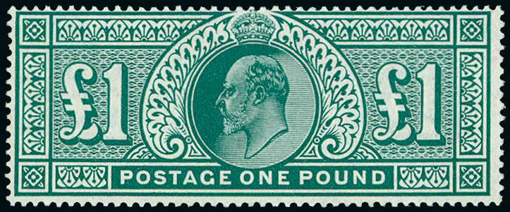 Lot 1798 - Great Britain 1911 - 13 somerset house -  Grosvenor Auctions Auction of Great Britain Postage Stamps and Postal History