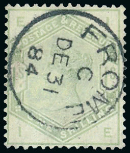 Lot 1735 - Great Britain 1883 - 84 'Lilac and Green' Issue - Grosvenor Auctions Auction of Great Britain Postage Stamps and Postal History Lot 1735 - Great Britain 1883 - 84 'Lilac and Green' Issue - Grosvenor Auctions Auction of Great Britain Postage Stamps and Postal History