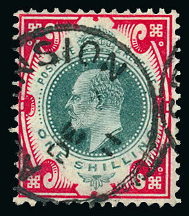 Lot 162 - british empire and foreign countries ascension: great britain used in ascension - regular issues - Grosvenor Auctions Auction of British Empire and Foreign Countries Postage Stamps and Postal History Lot 162 - british empire and foreign countries ascension: great britain used in ascension - regular issues - Grosvenor Auctions Auction of British Empire and Foreign Countries Postage Stamps and Postal History