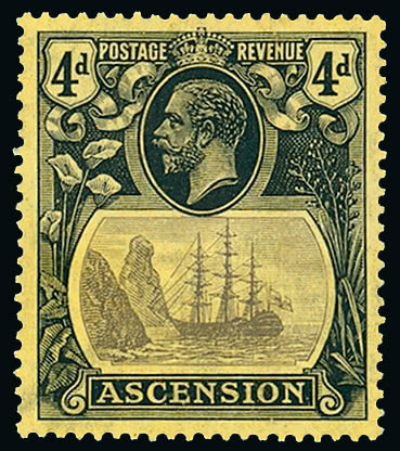 Lot 168 - british empire and foreign countries ascension - regular issues - Grosvenor Auctions Auction of British Empire and Foreign Countries Postage Stamps and Postal History Lot 168 - british empire and foreign countries ascension - regular issues - Grosvenor Auctions Auction of British Empire and Foreign Countries Postage Stamps and Postal History