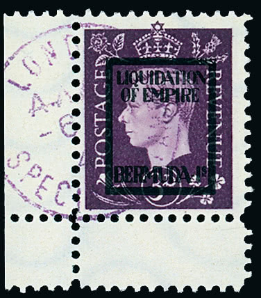 Lot 248 - british empire and foreign countries bermuda - regular issues - Grosvenor Auctions Auction of British Empire and Foreign Countries Postage Stamps and Postal History Lot 248 - british empire and foreign countries bermuda - regular issues - Grosvenor Auctions Auction of British Empire and Foreign Countries Postage Stamps and Postal History