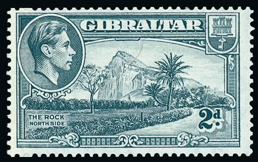 Lot 688 - british empire and foreign countries gibraltar - regular issues -  Grosvenor Auctions Auction of British Empire and Foreign Countries Postage Stamps and Postal History